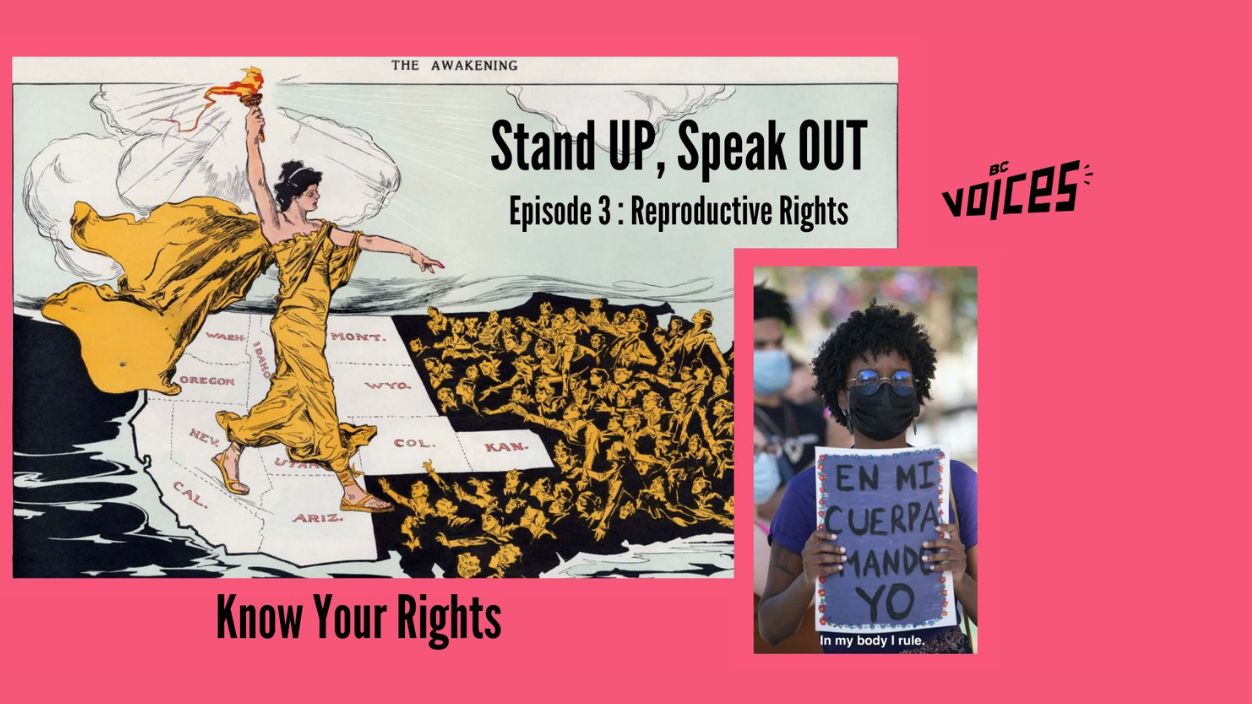 Stand UP, Speak OUT  Episode 3: Reproductive Rights-Know Your Rights