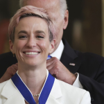 Megan Rapinoe Honored with the Medal of Freedom