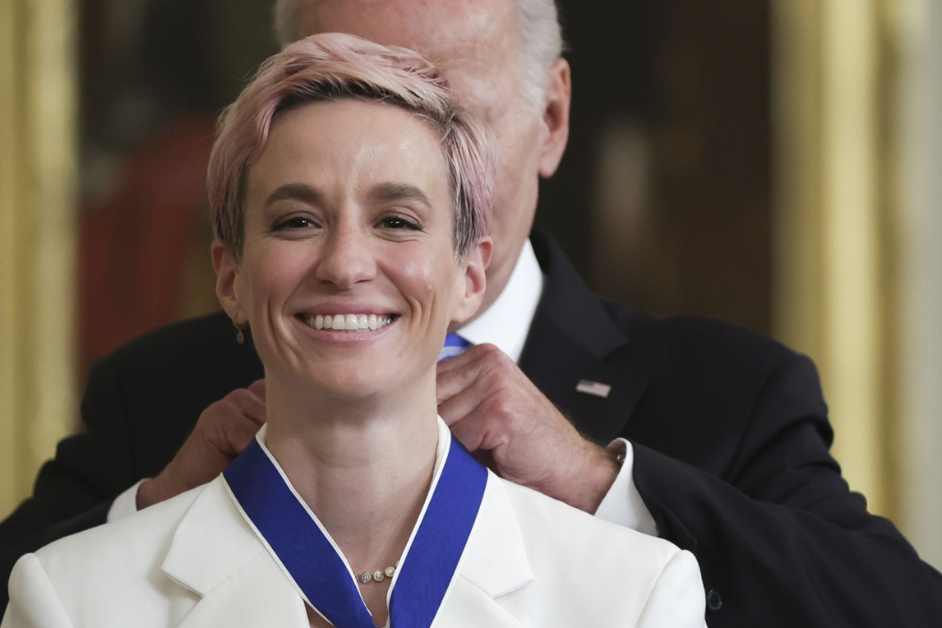 Megan Rapinoe Honored with the Medal of Freedom